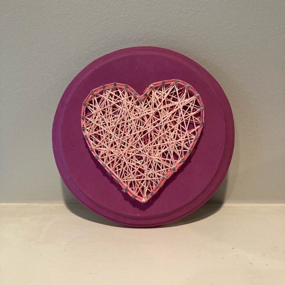Heart string art - Picture 4 of 4